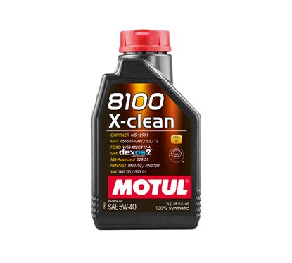 Óleo Motor MOTUL 8100 X-CLEAN C3 5W40 1L