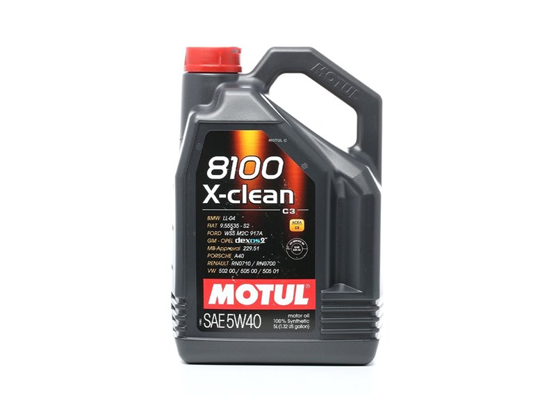 Engine Oil MOTUL 8100 X-CLEAN C3 5W-40 5L