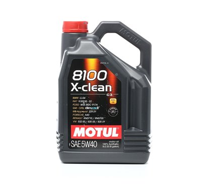 Engine Oil MOTUL 8100 X-CLEAN C3 5W40 5L