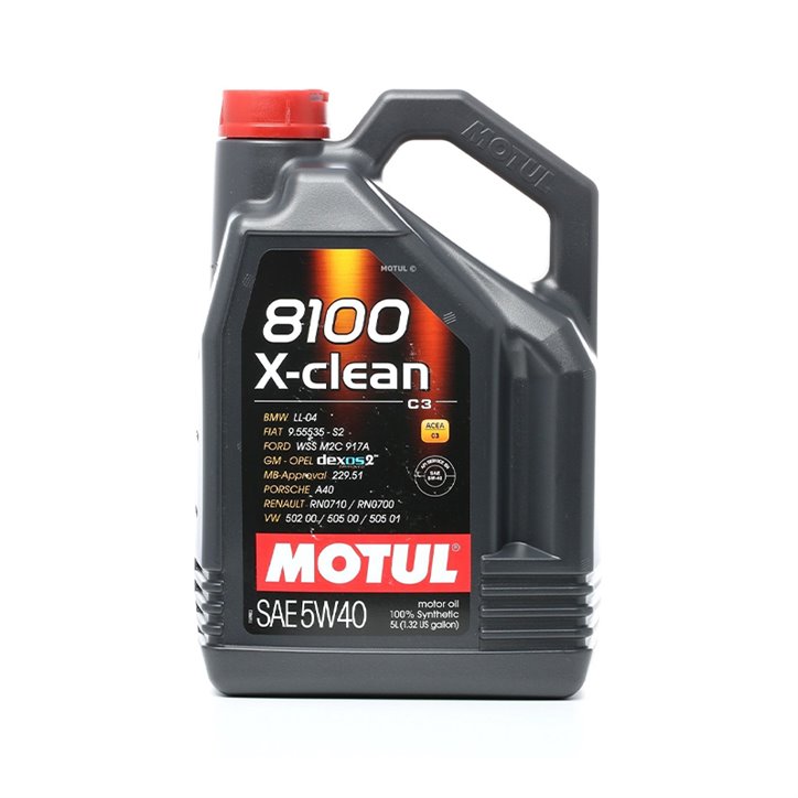 Engine Oil MOTUL 8100 X-CLEAN C3 5W40 5L