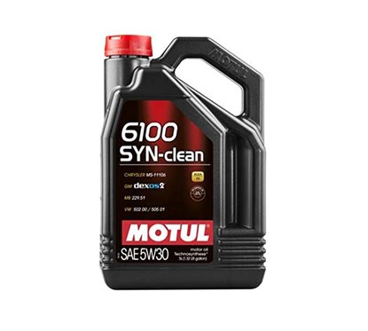 Óleo Motor MOTUL 6100 SYN-CLEAN 5W30 C3 5L