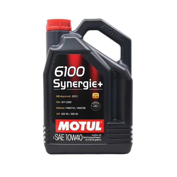 Engine Oil MOTUL 6100 SYNERGIE+ 10W40 4L