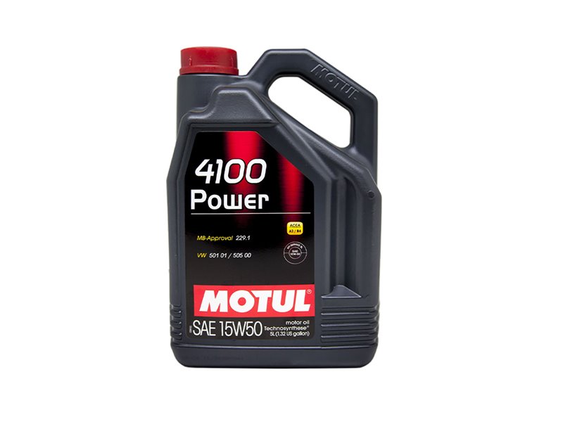 Óleo Motor MOTUL 4100 POWER 15W-50 5L