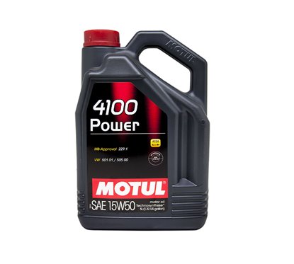 Óleo Motor MOTUL 4100 POWER 15W50 5L