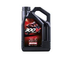 Aceite Moto 4T MOTUL 300V RACING KIT OIL 2376H 0W30 5L