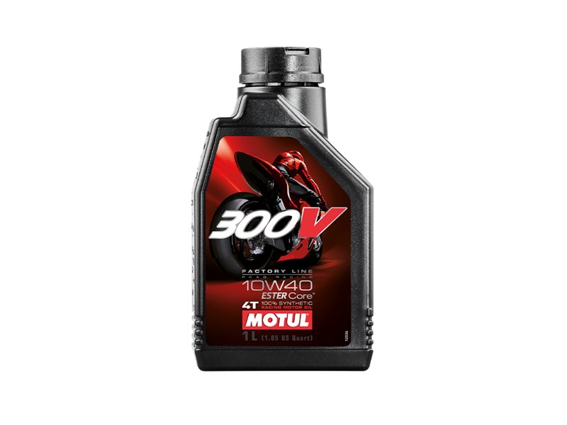 Huile Motos 4T MOTUL 300V FL ROAD RACING 10W-40 1L