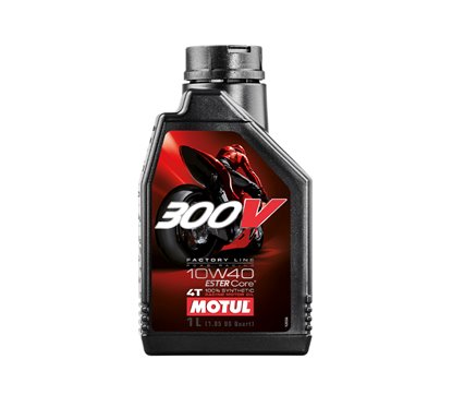 Huile Motos 4T MOTUL 300V FL ROAD RACING 10W40 1L