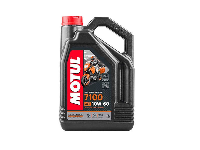 Huile Motos 4T MOTUL 7100 10W60 4T 4L