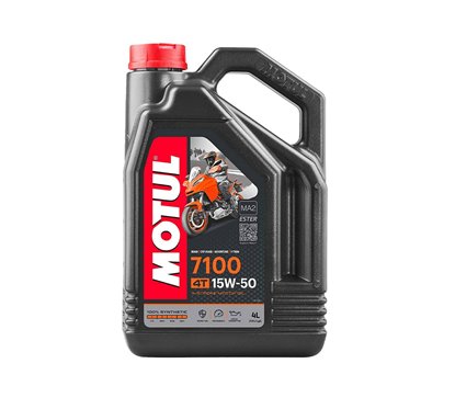 Huile Motos 4T MOTUL 7100 15W-50 4T 4L