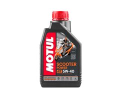 Óleo Mota 4T MOTUL SCOOTER POWER 4T 5W-40 MA 1L
