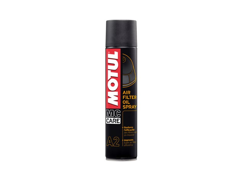Óleo Filtro Ar MOTUL MC CARE A2 AIR FILTER OIL SPRAY 400ML Óleo Filtro Ar MOTUL MC CARE A2 AIR FILTER OIL SPRAY 400ML