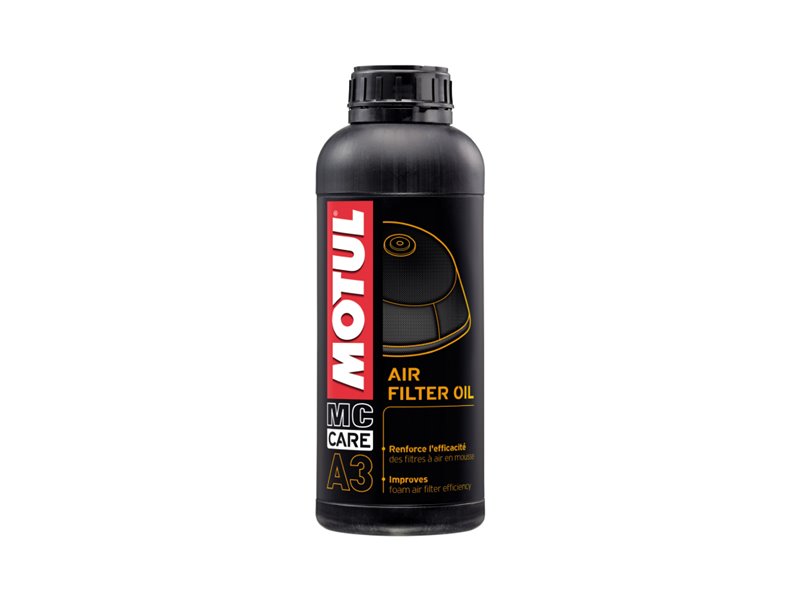 Huile Filtre Air MOTUL MC CARE A3 AIR FILTER OIL 1L