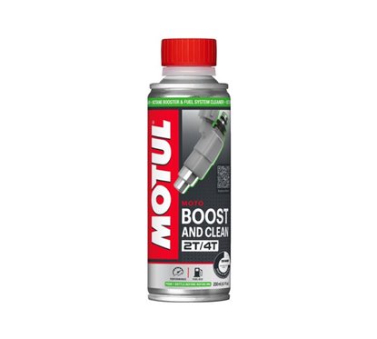 Additive MOTUL BOOST AND CLEAN MOTO 200ML