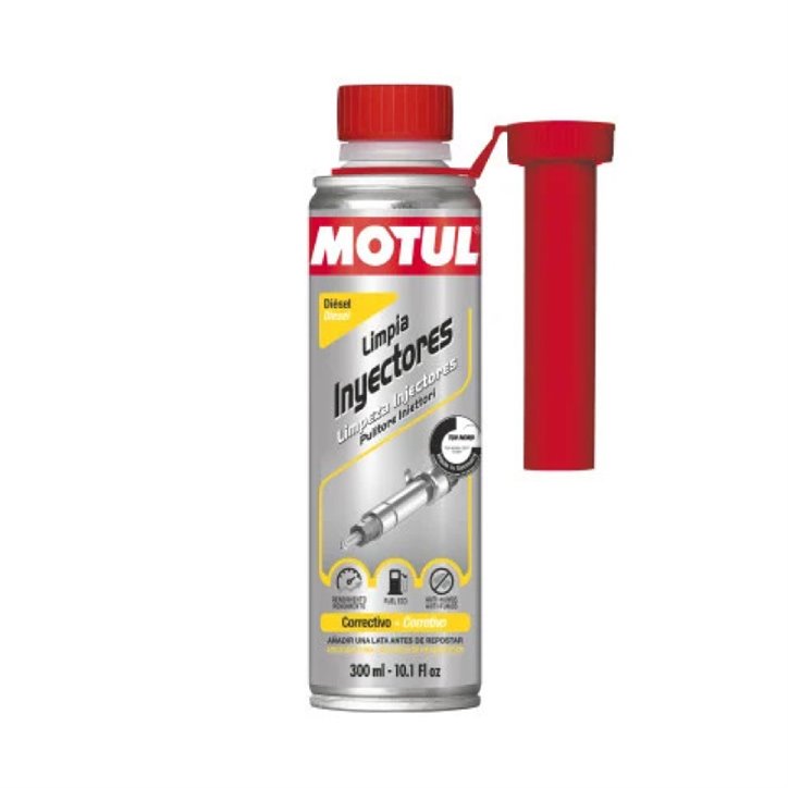 Aditivo Limpiador Inyectores Gasóleo MOTUL INJECTOR CLEANER DIESEL 300ML