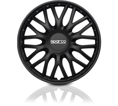 Wheel Trims Roma Bicolor 15'' Sparco Corsa Black