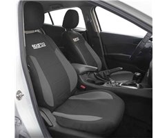 Kit de Housses de Siège Sparco Strada Noir/Gris