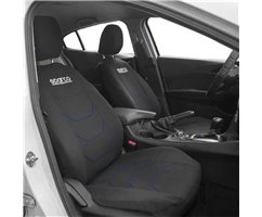 Seat Cover Kit Sparco Corsa  Black/Blue