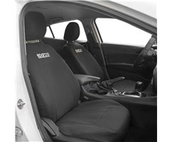 Seat Cover Kit Sparco Sport  Black