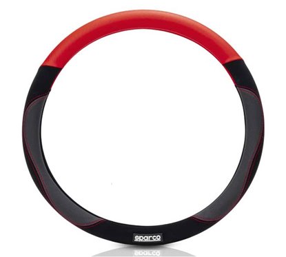 Funda de Volante Sparco Corsa S122 Negro/Rojo