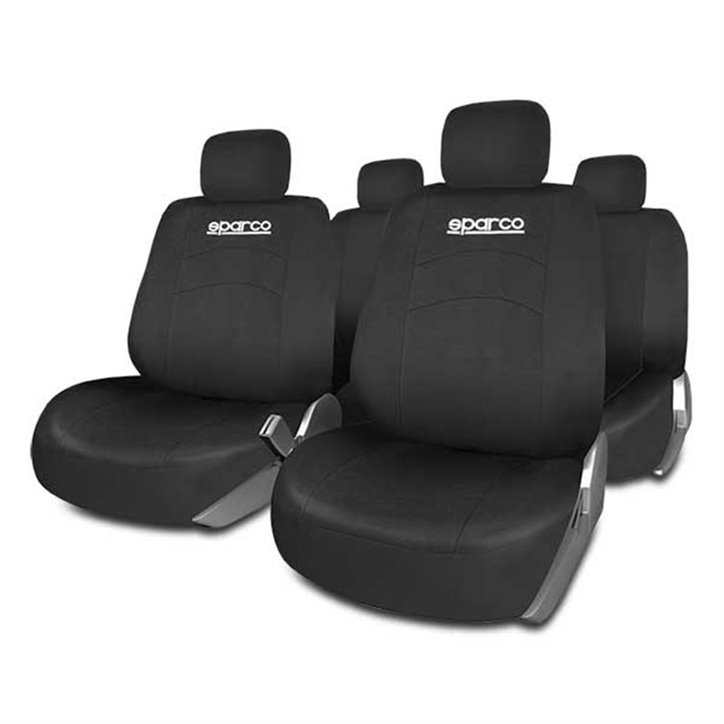 Seat Cover Kit Sparco Corsa 402 Black
