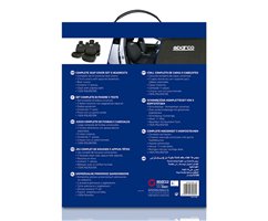 Seat Cover Kit Sparco Corsa 402 Black