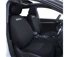 Seat Cover Kit Sparco Corsa 402 Black