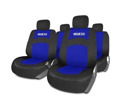 Kit Coberturas de Bancos 402 Sparco Corsa Azul