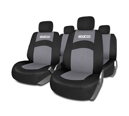 Kit Coberturas de Bancos 402 Sparco Corsa Cinza