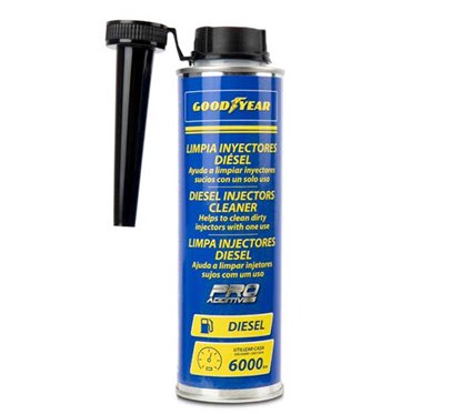 Aditivo Limpa Injetores Diesel 300ml Goodyear