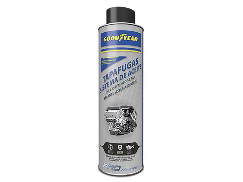 Additif de couverture des fuites pour le système de lubrification Goodyear 300ml Additif de couverture des fuites pour le système de lubrification Goodyear 300ml