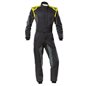 Fato Macaco Tecnica Hybrid Racing Preto/Amarelo OMP