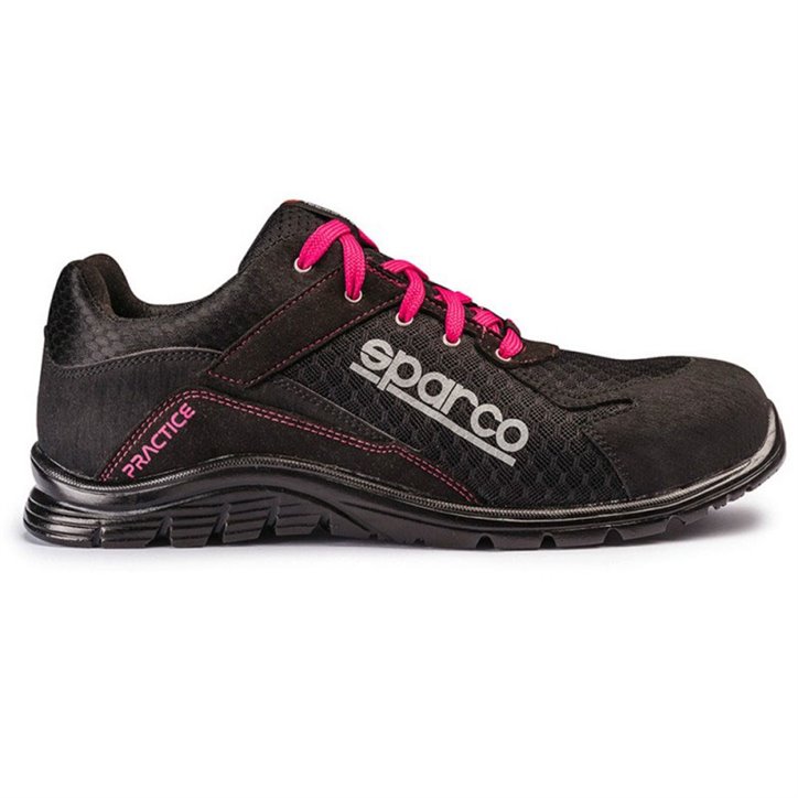 Zapatillas Practice Jody S1P Src Negro/Rosa SPARCO