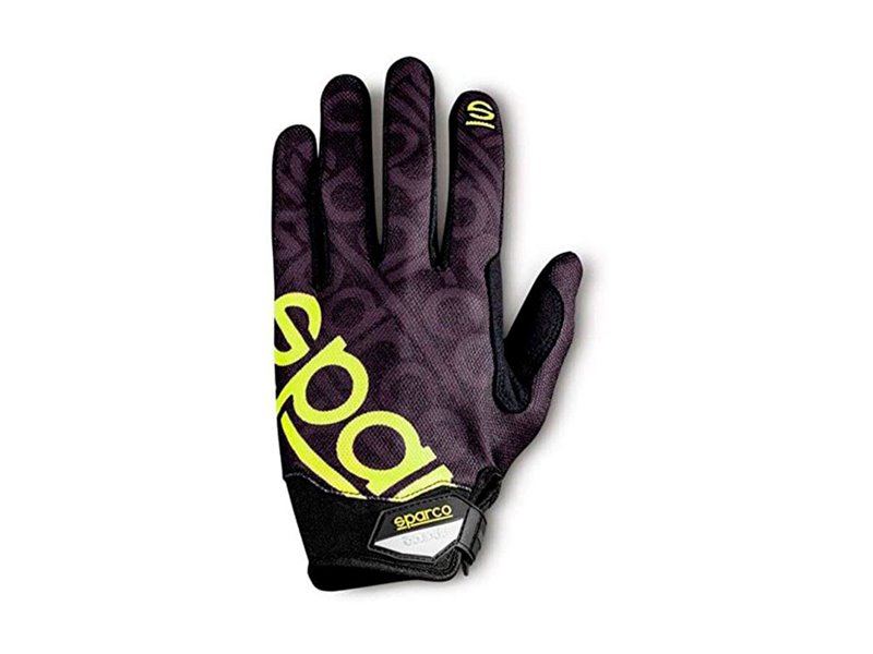 Gloves Meca III Black/Yellow SPARCO