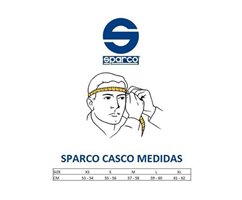 Casco Club X-1 M Negro SPARCO