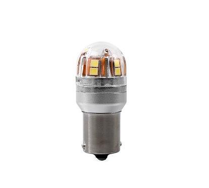 Led Bulbs Ba15S 12-24V 15X2835Smd Canbus White
