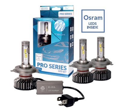 KIT 2 LED BULBS H7 PRO SERIES [OSRAM] 40W 5700K