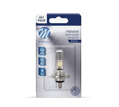Lampada Moto LED HS1 Px43t 12W/12V