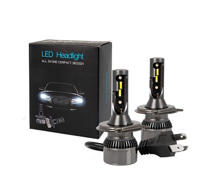 Kit 2 Lampadas LED H4 50W 12/24V