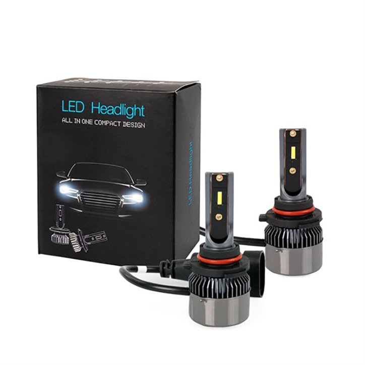 Kit 2 Lampes LED Hb3 50W 12/24V