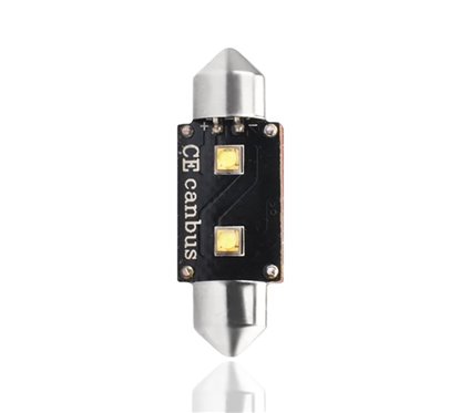 LAMP C5W, 36mm 12V, 2xLED 3W, CANBUS 6w