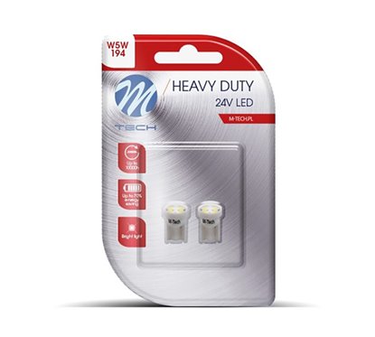LAMPS LED W5W 4xSMD2835 OSR 24v White