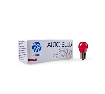 Lamp PR21W BAW15s 12V 21W RED