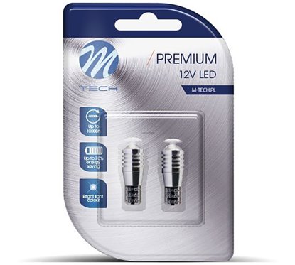 Lamps, T10, 12V, 1Xcree W / Lens, Canbus 3W