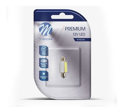 C5W Lamp, 36Mm 12V 1.5X Hp Led 0.96W
