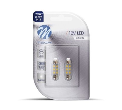 LAMPS LED C5W 36mm 6xSMD2835 OSR 12v White