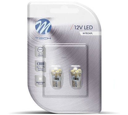 Lamps Led W5W 4Xsmd2835 Osr 12V White