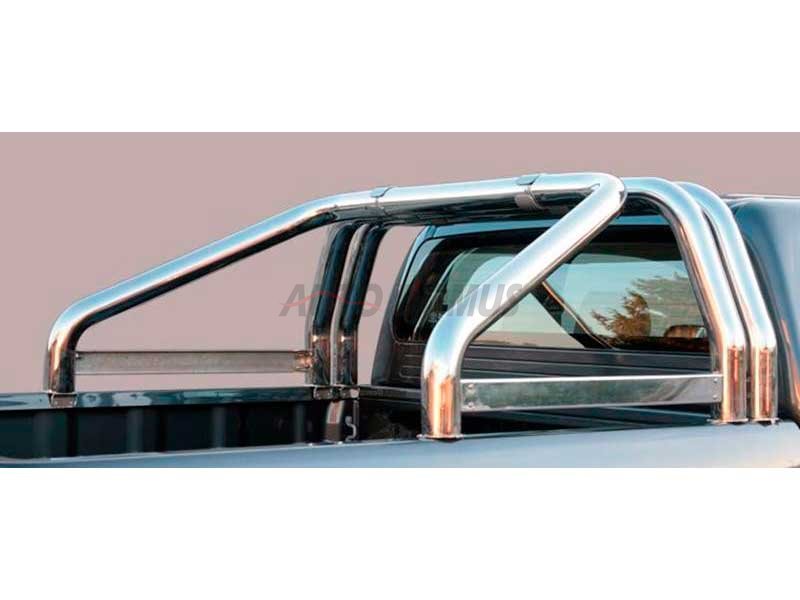Roll-Bar Duplo Mitsubishi L200 06-09 Club Cab Inox S/ Legenda Roll-Bar Duplo Mitsubishi L200 06-09 Club Cab Inox S/ Legenda