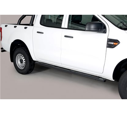Marche Pieds Ford Ranger DC 16-22 Inoxydable Noir GPO