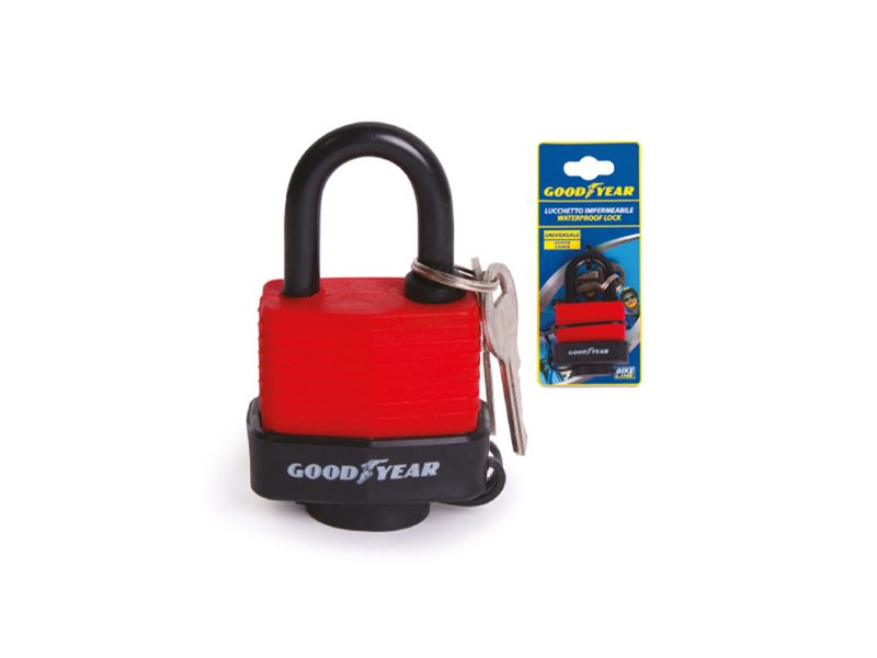 Waterproof Chain w/ Key For Bike GOODYEAR