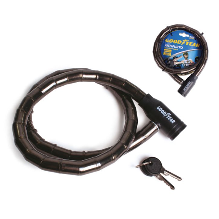 [30.79198N]  Anti-theft Tempered Chain with Key GOODYEAR